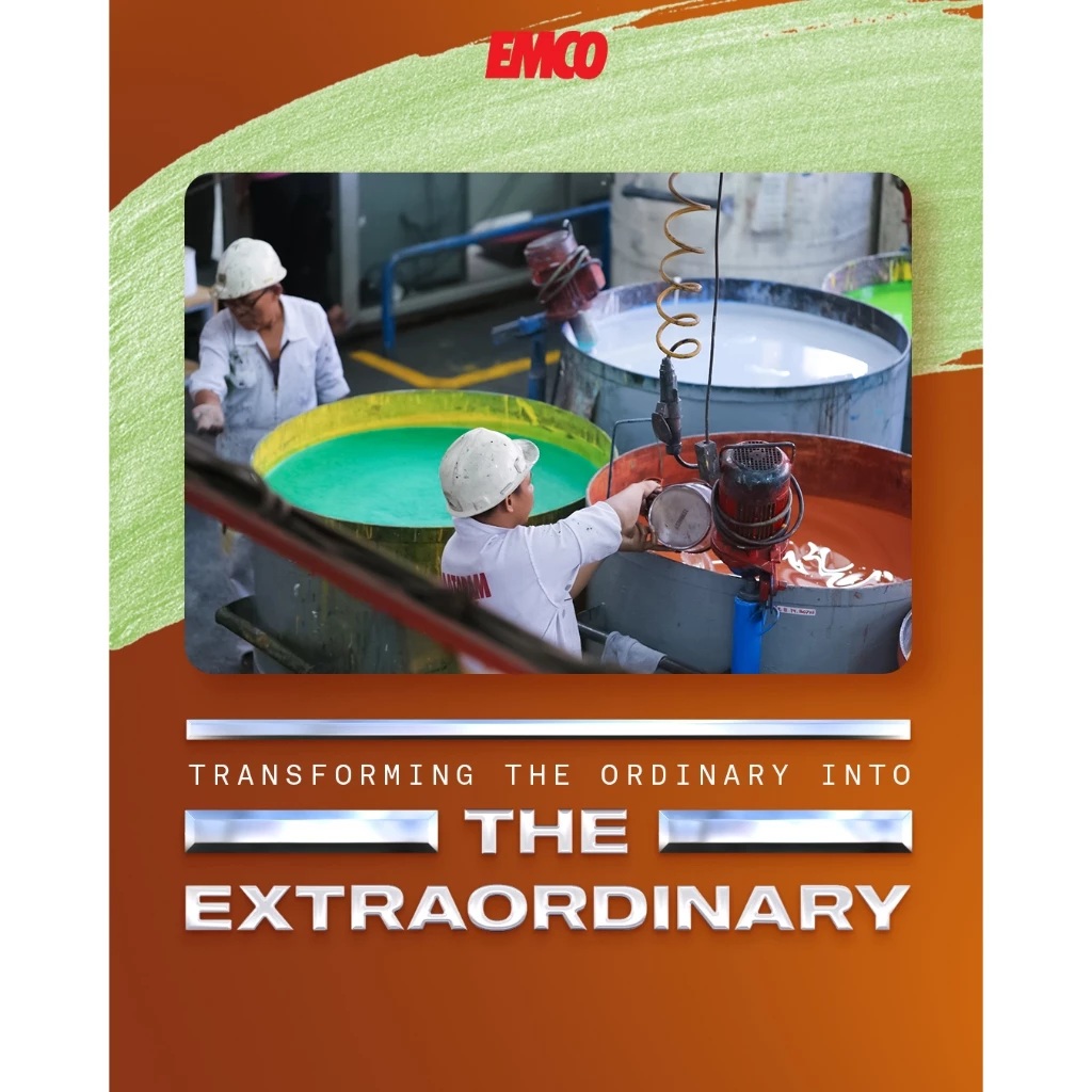 Gal-4 Emco Lux – Cat Kayu dan Besi